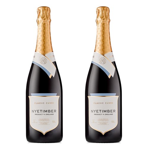 Nyetimber Classic Cuvee 75cl Duo Gift Set